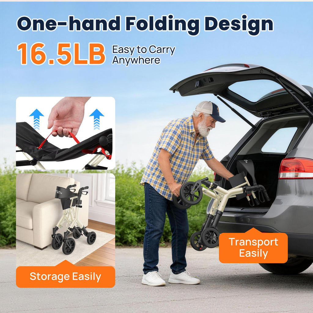 Rollator Walker with Seat V101779
