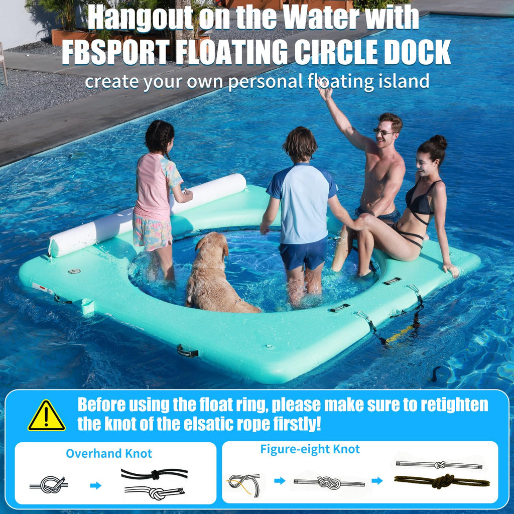 Inflatable Water Hammock 8 FT F2274