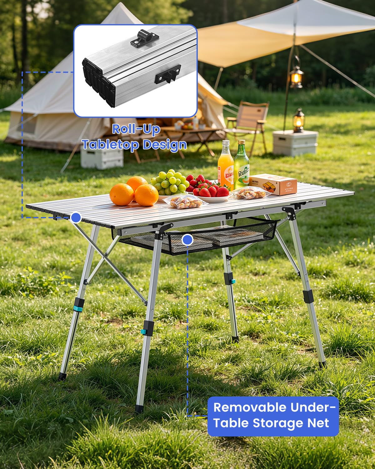 Aluminum Folding Camping Table O50943
