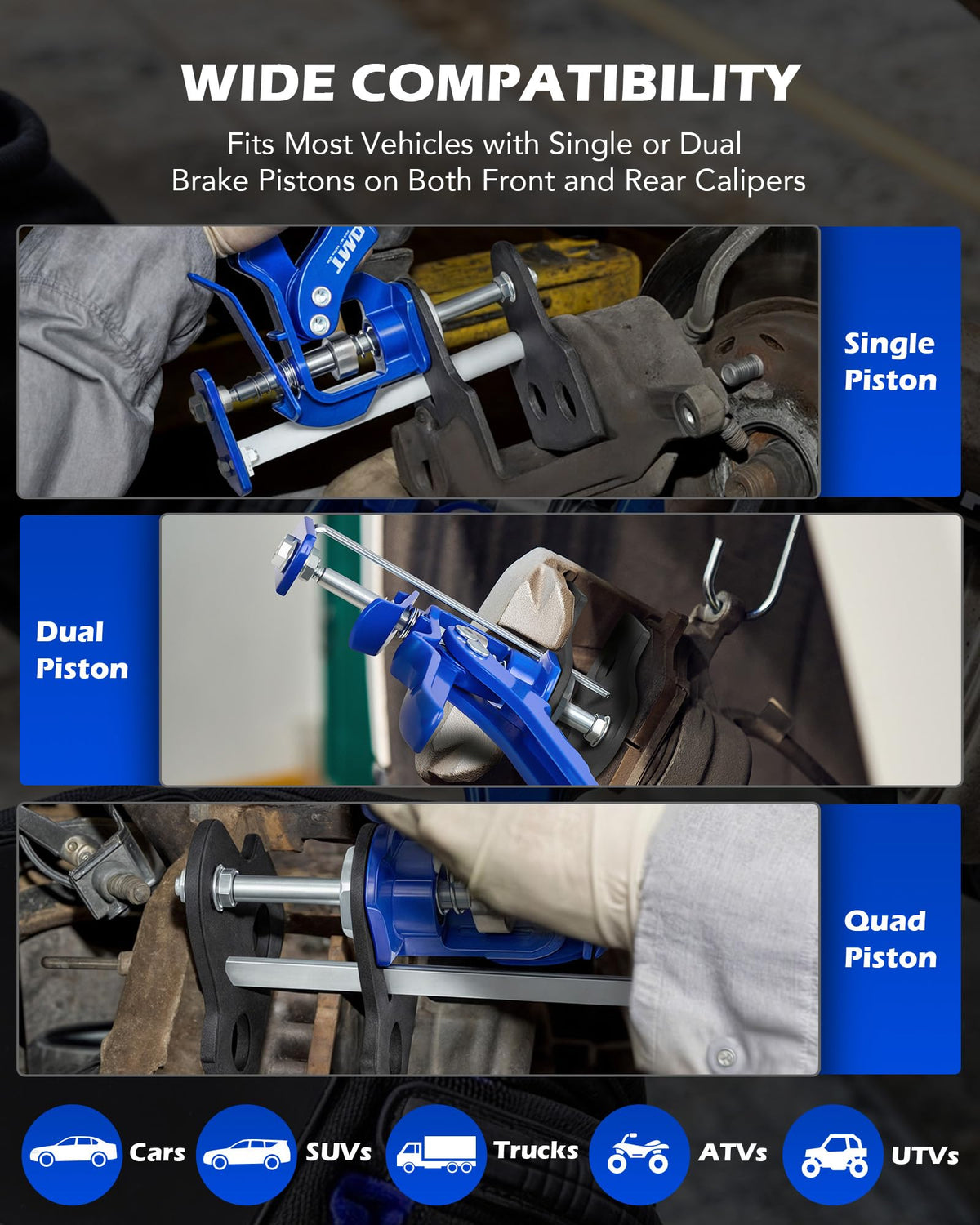 Brake Caliper Piston Compressor Tool K991