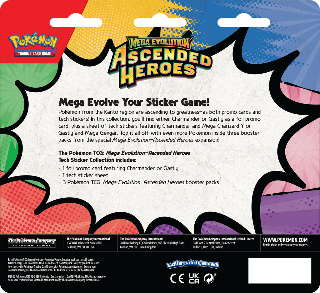 Pokémon TCG Tech Sticker Collection G5158