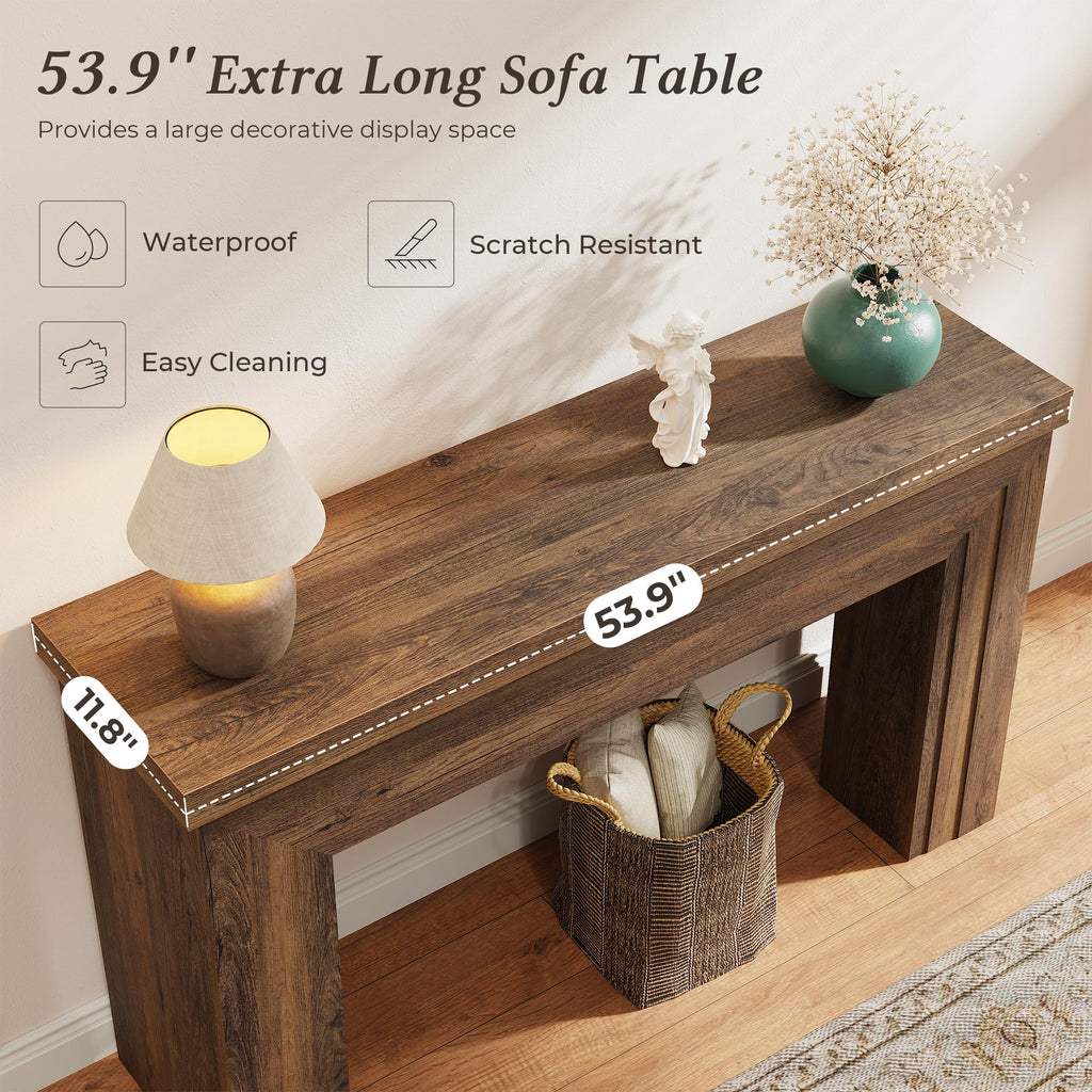 54 Inch Rectangular Console Table D103448
